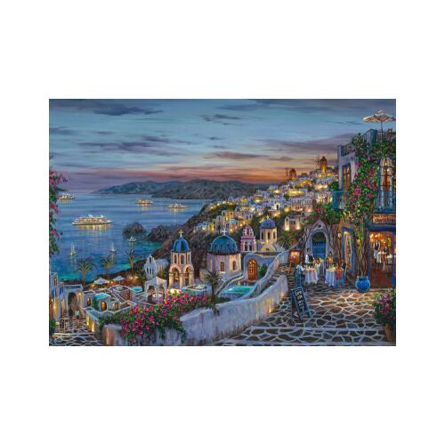 Schmidt 1000 db-os puzzle - Santorini Sunset, Robert Finale (58647) 152693578 - Schmidt