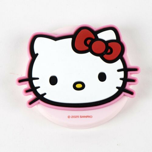 Hello Kitty rózsaszín 3D tükör elölnézet - Kozmetikai tükör