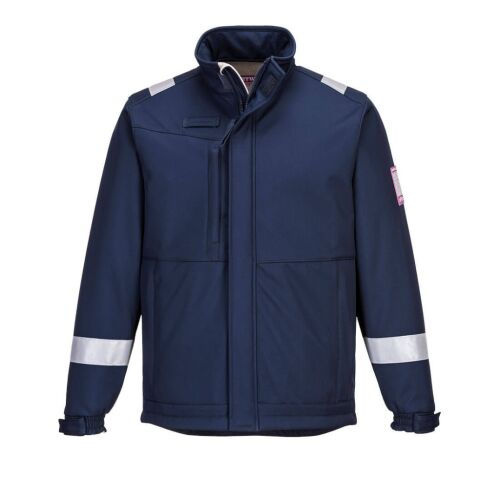 Modaflame Softshell kabát tengerészkék S 157677077 - Láthatósági ruházat