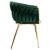 COFTON arany VELVET sötétzöld szőtt bársonyfotel 173817639