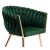 COFTON arany VELVET sötétzöld szőtt bársonyfotel 173817639