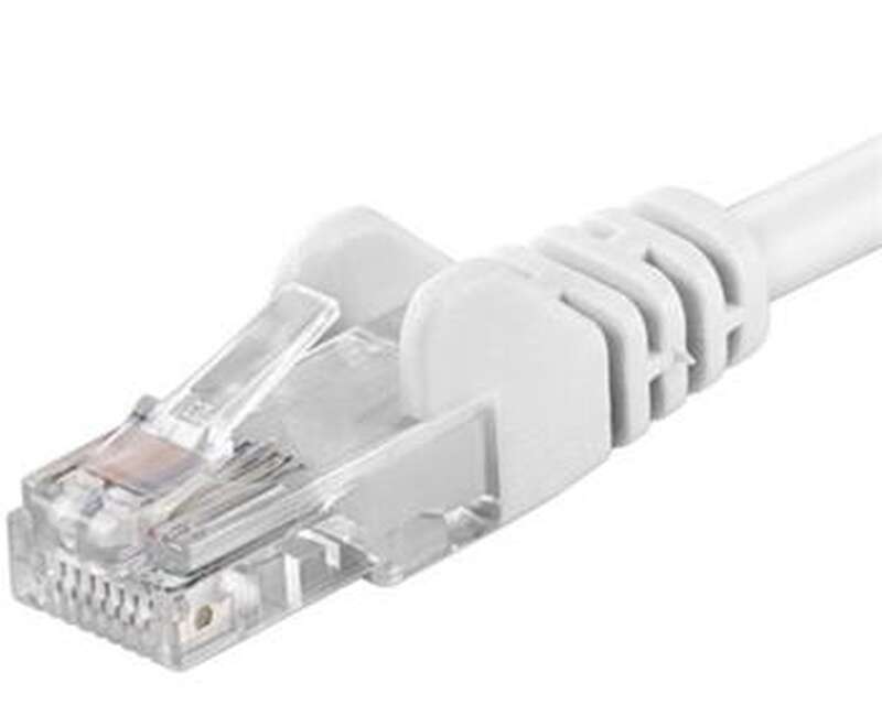PremiumCord Patch 6 UTP 1m WH hálózati kábel Fehér Cat6 U/UTP (UTP)