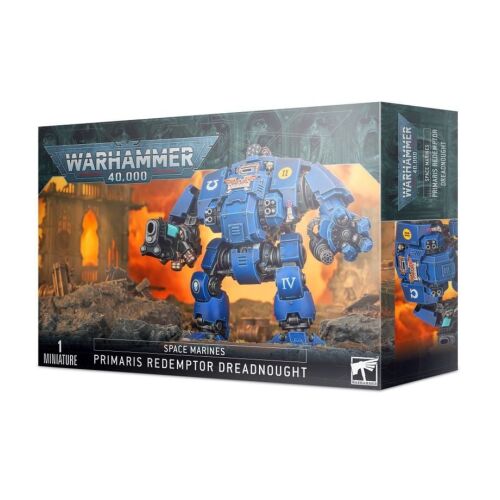 Warhammer 40k, Games Workshop, Space Marines Primaris Redemptor Dreadnought figura, 1 miniatűr 152726756 - Figura