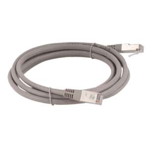A-LAN KKS6SZA2.0 graues Cat6-Netzwerkkabel, 2 Meter lang, F/UTP (FTP) - Alantec