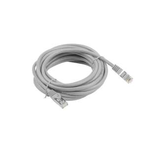 Cablu de rețea Lanberg PCF6-10CC-0500-S Cat6, gri, 5 metri, F/UTP (FTP) - Lanberg Cabluri UTP