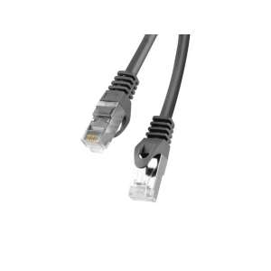 Cablu de rețea Lanberg PCF6-10CC-0500-BK Cat6, negru, 5 metri, F/UTP (FTP) - Lanberg Cabluri UTP