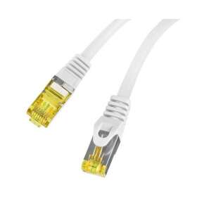 Lanberg PCF6A-10CU-0100-S Cat6a S/FTP Netzwerkkabel, weiß, 1 Meter - FTP-Kabel