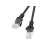 Lanberg PCU5-10CC-1000-BK Fekete 10 Méteres Cat5e UTP Hálózati Kábel RJ45 Csatlakozóval