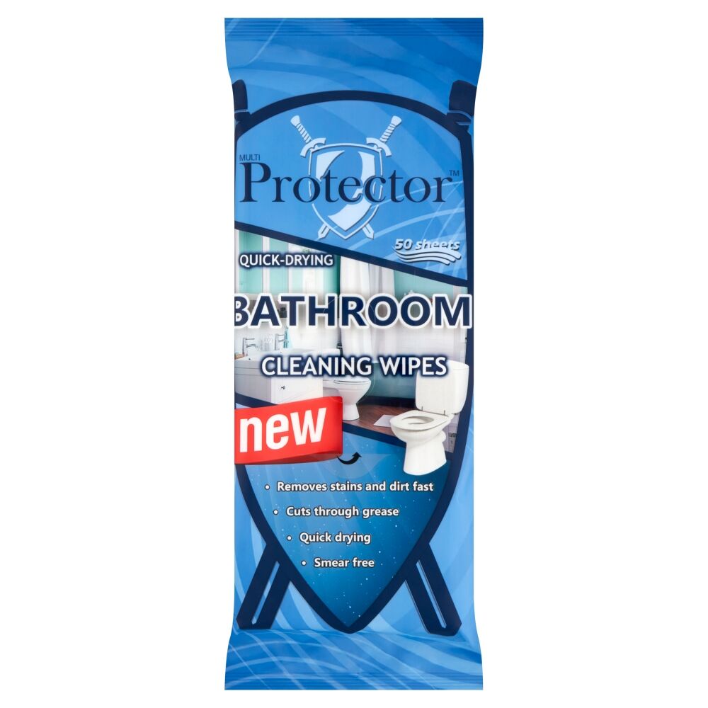 E-shop Multi Protector Antibakteriálne Kúpeľňové Utierky 50 ks