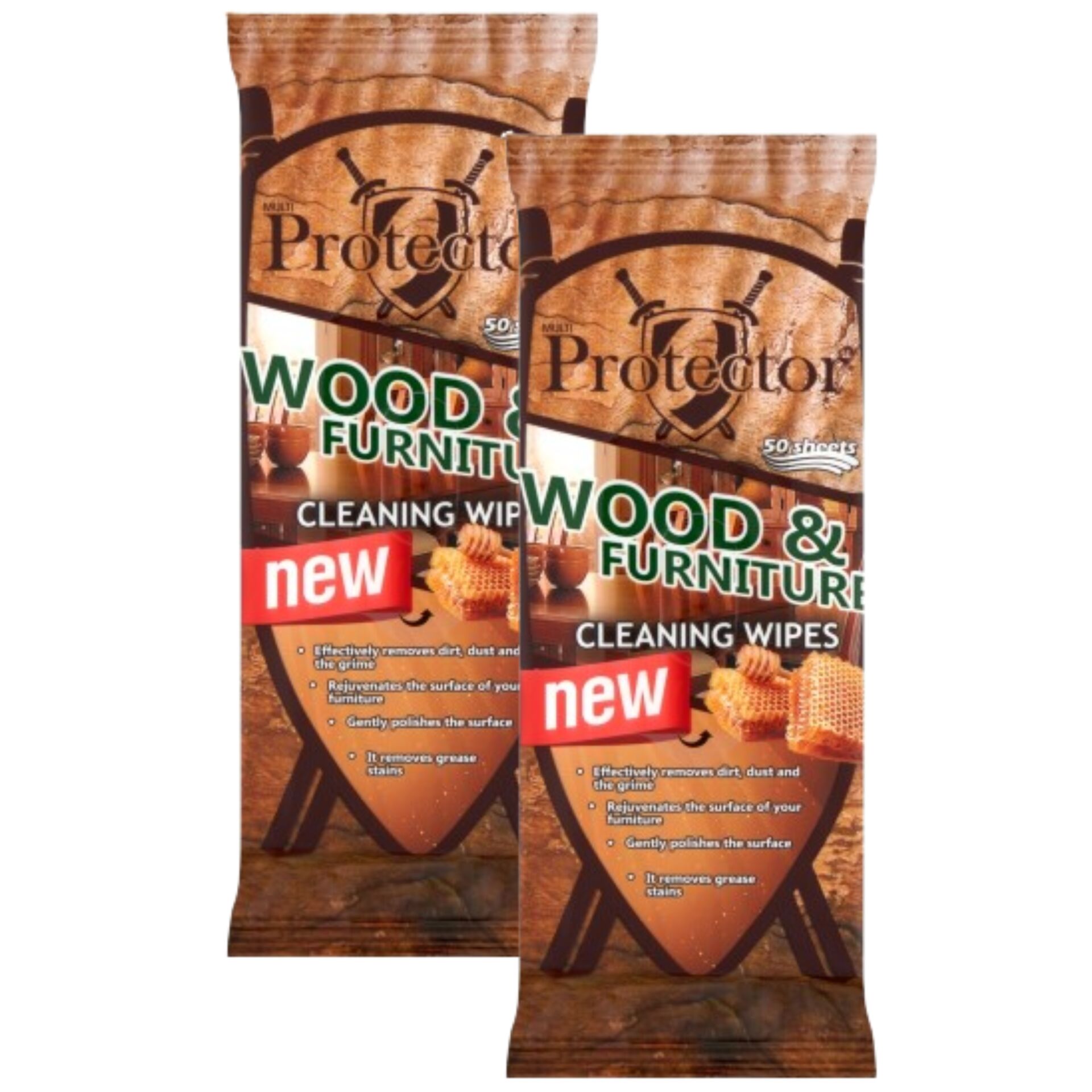 E-shop Multi Protector Wood &amp; Furniture čistiace utierky na drevo a...
