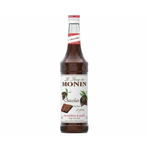 MONIN Csokoládé szirup 2,5dl, gazdag csokoládé íz kávéhoz, koktélokhoz és desszertekhez - Kávéízesítő