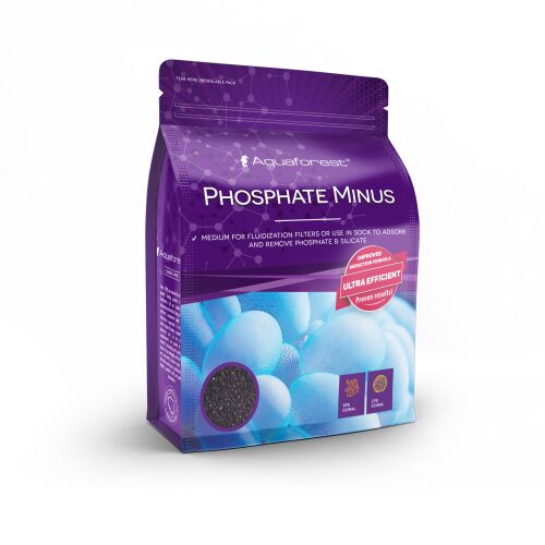 Aquaforest Phosphate Minus 1000ml, foszfát eltávolító akváriumokhoz, hatékony szilikát csökkentés - Akvárium vízkezelő szer