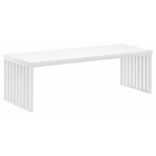 Blackswan Design fehér étkezőasztal, modern stílus - Étkezőasztal