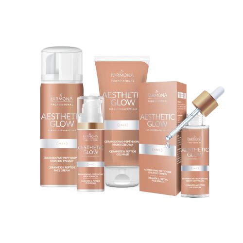 Farmona Professional Aesthetic Glow bőrápoló termékcsalád ceramidokkal és peptidekkel - Bőrápoló maszk és pakolás