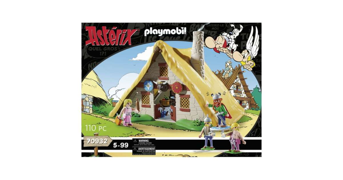 Playmobil Asterix: The Hut of Rabbit-fix 70932