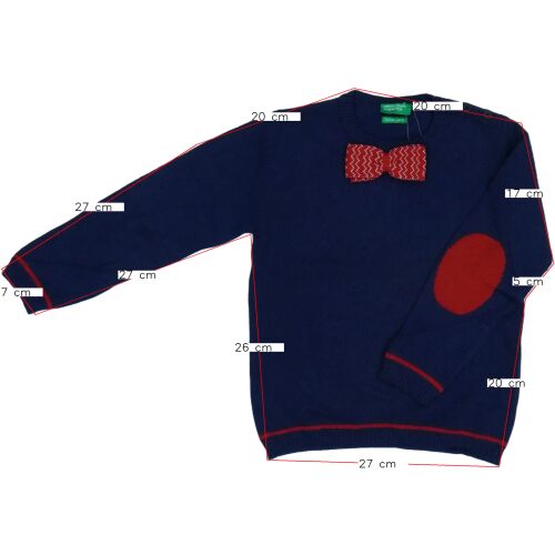 Benetton Fiú Kötött pulcsi (Méret: 104)