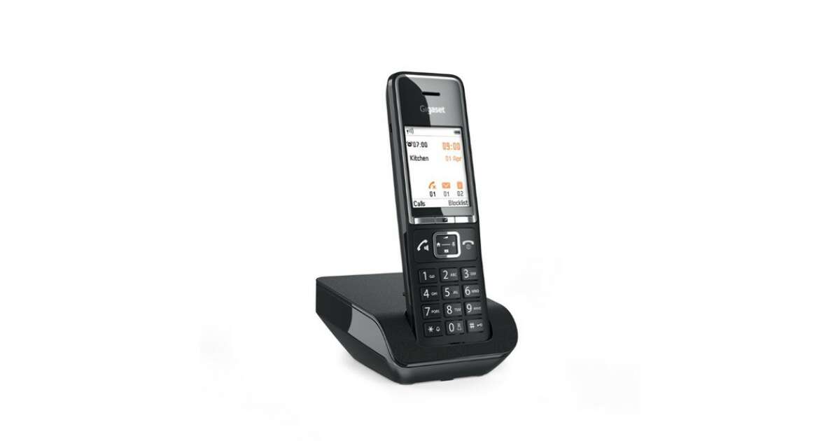 GIGASET GERMANY A270 Cordless Telephone with Caller ID Hands-Free Speaker  Phone Phone-Book (Black) : : Electronics