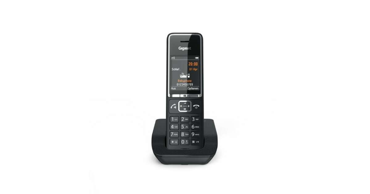 Gigaset Comfort 550 Black Dect