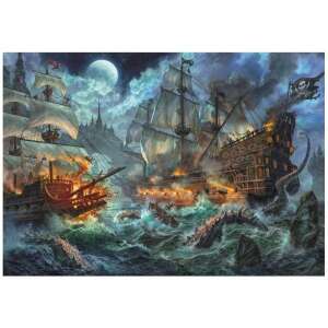 Puzzle 6000 HQ Pirates Battle 43850206 - Clementoni