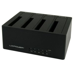 LC-Power LC-DOCK-U3-4B 4-Bay HDD/SSD priključna stanica - LC-power