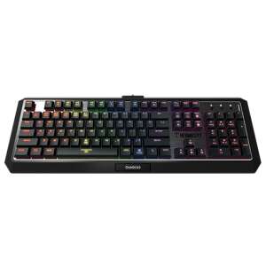 GAMDIAS Hermes P3 RGB mehanička gaming tipkovnica, crna, QWERTY raspored - Tipkovnica