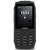 Front view of myPhone Hammer 4 rugged mobile phone, black
