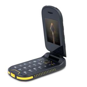 myPhone Hammer Bow+ #black-yellow 44419744 Telefoane Seniori