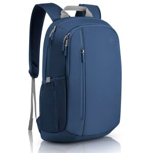Dell EcoLoop Urban backpack in blue, front view - Laptop backpack