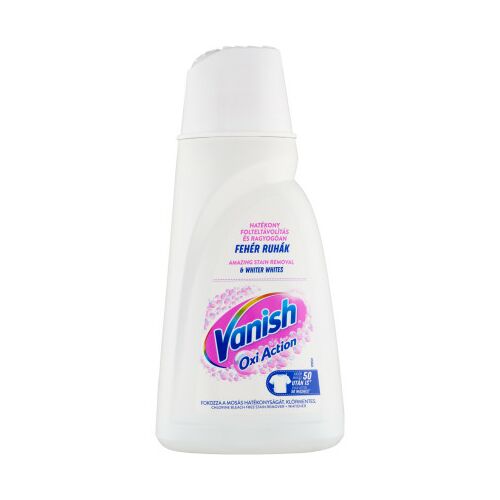 Vanish Oxi Action stain remover and whitener for white clothes, 1 liter