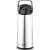 Lamart LT4037 stainless steel thermos with black lid and handle