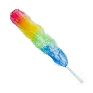 Színes mikroszálas poroló teleszkópos nyéllel - Portörlő