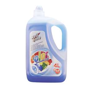 Gel de rufe 4 litri pentru rufe colorate well done fine color