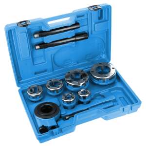 Högert pipe threader set 1/2"-2" in blue case, complete kit - Thread Cutter