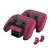 Venom PS5 DualSense controller charging station, cosmic red, with charging adapters