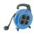 HJR 3-10 10 meter cable reel with 4 sockets, blue