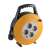 HJR 3-10 10 meter cable reel with 4 sockets, yellow