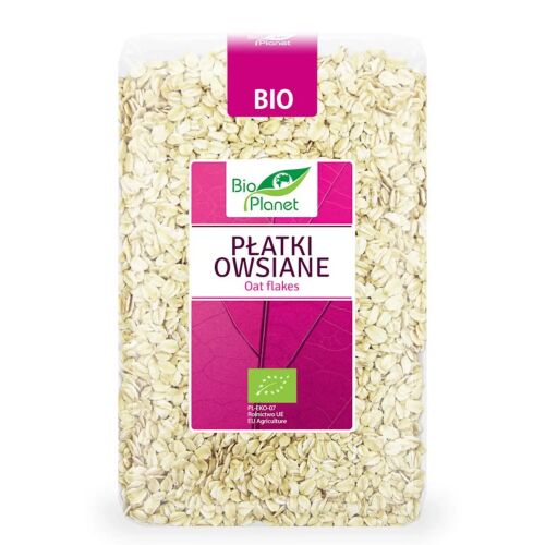 Bio Planet bio zabpehely csomagolásban, rostforrás az egészséges reggelihez - Gabonapehely