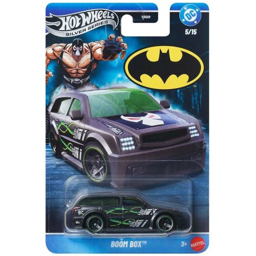 Hot Wheels Batman: Boom Box kisautó 1/64 - Mattel 164456936 - Játék autó