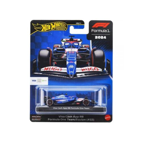 Hot Wheels Premium Visa Cash App RB Formula 1 No. 22 1/64 méretarányú modell autó a Matteltől - Játék autó