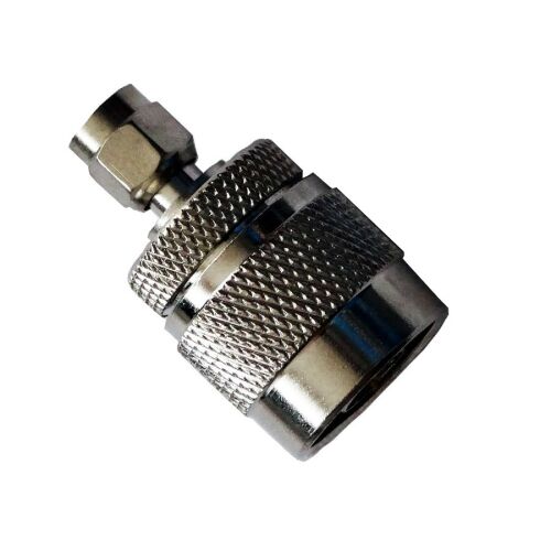 Antenna adapter SMA apa - N csatlakozó, ferde nézet - Elektromos és hálózati csatlakozó