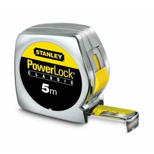 STANLEY TEKERTŐS SZALAG 5m x 19mm POWERLOCK 171329021 - Mérőeszköz