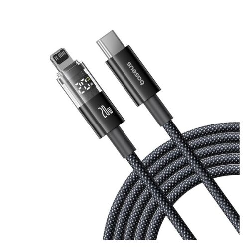 Baseus Display II USB-C - Lightning adatkábel digitális kijelzővel iPhone iPad töltéshez - Baseus