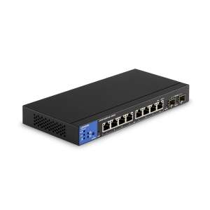 Linksys LGS310MPC-EU 8-portový Gigabit PoE+ Switch s 2 SFP portami - Linksys