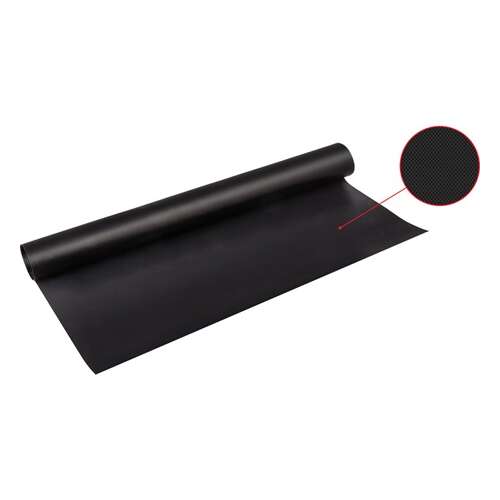Lamart LT5020 black teflon grill mat, non-stick BBQ grilling sheet