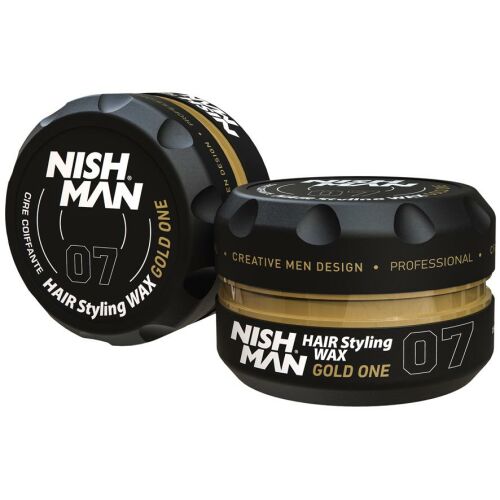 Nishman hajformázó viasz Hair Styling Wax Gold One 07 – 150g