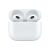 Apple AirPods (3. generáció) nyitott töltőtokban, elölnézet