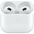 Apple AirPods (3. generáció) a töltőtokban, közelkép