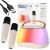 Karaoke szett Bluetooth hangszóró LED RGB 2 mikrofon USB 164936975
