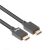 Közelkép a Club3D CAC-1375 HDMI kábel végeiről