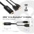 Размери на адаптер Club3D HDMI 2.0 към DisplayPort 1.2